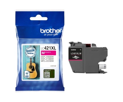 Tinteiro Original Brother LC-421XLM Magenta ~ 500 Paginas