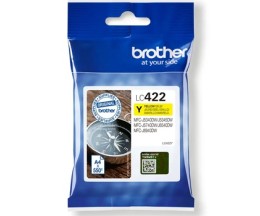 Tinteiro Original Brother LC-422Y Amarelo ~ 550 Paginas