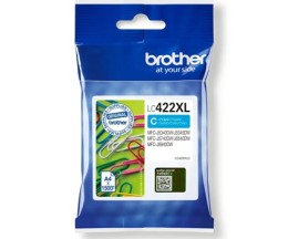 Tinteiro Original Brother LC-422 XL C Cyan ~ 1.500 Paginas