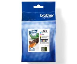 4 Tinteiros Originais, Brother LC-426 Preto + Cor ~ 3.000 / 1.500 Paginas