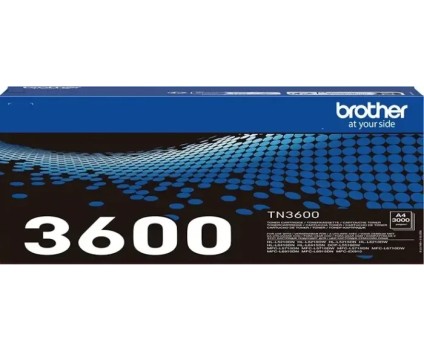 Toner Original Brother TN-3600 Preto ~ 3.000 Paginas