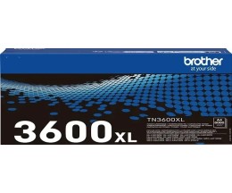 Toner Original Brother TN-3600 XL Preto ~ 6.000 Paginas