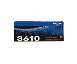 Toner Original Brother TN-3610 Preto ~ 18.000 Paginas