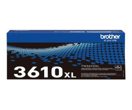 Toner Original Brother TN-3610 XL Preto ~ 25.000 Paginas