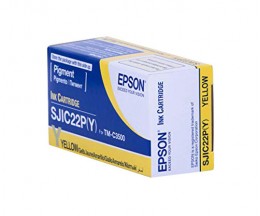 Tinteiro Original Epson SJIC22P / Y Amarelo 32.5ml