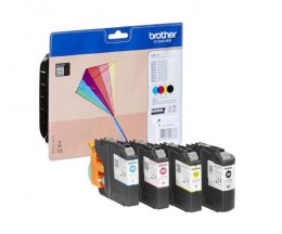 4 Tinteiros Originais, Brother LC-223 Preto + Cor 11.8 / 5.9ml ~ 500 Paginas