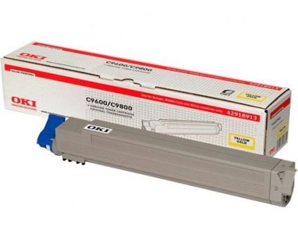 Toner Original OKI 42918913 Amarelo ~ 15.000 Paginas