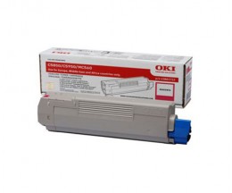 Toner Original OKI 43865722 Magenta ~ 6.000 Paginas
