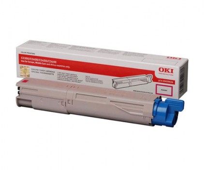 Toner Original OKI 43459434 Magenta ~ 1.500 Paginas