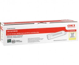 Toner Original OKI 44059105 Amarelo ~ 8.000 Paginas