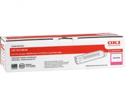 Toner Original OKI 44059106 Magenta ~ 8.000 Paginas