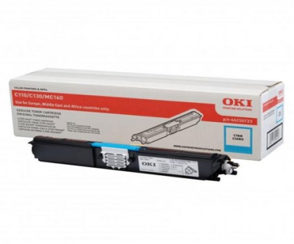 Toner Original OKI 44250723 Cyan ~ 2.500 Paginas