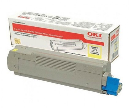 Toner Original OKI 46508713 Amarelo ~ 1.500 Paginas