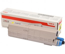 Toner Original OKI 46490605 Amarelo ~ 6.000 Paginas