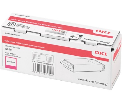 Toner Original OKI 09006128 Magenta ~ 6.000 Paginas