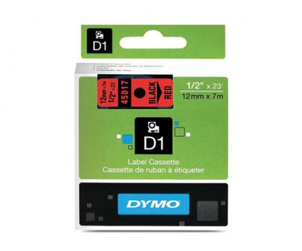 Fita Original DYMO 45017 Vermelho 12mm x 7m