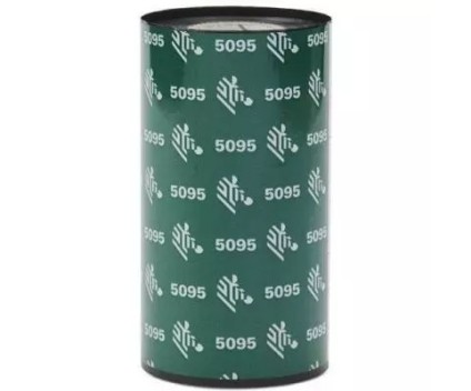 12 Fitas de Transferência Térmica Originais, Zebra 05095GS11007 110mm x 74m