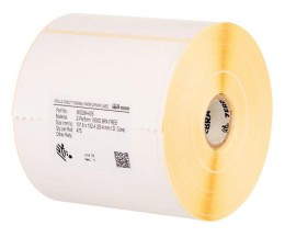 12 Etiquetas Originais, Zebra 800294-155 102mm x 38mm ~ 1.790 / Rolo