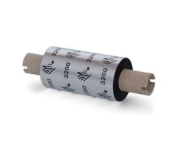12 Fitas de Transferência Térmica Originais, Zebra 03200GS06407 64mm x 74m