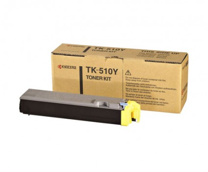 Toner Original Kyocera TK 510 Y Amarelo ~ 8.000 Paginas