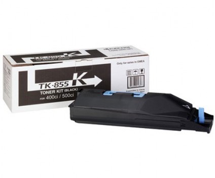 Toner Original Kyocera TK 855 K Preto ~ 25.000 Paginas
