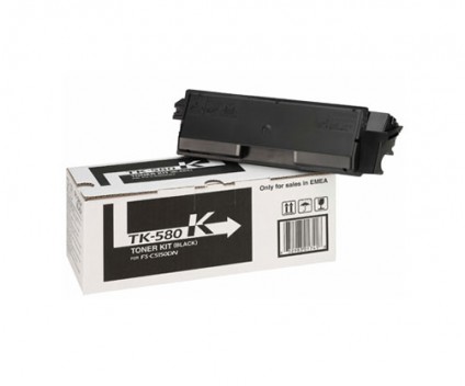 Toner Original Kyocera TK 580 K Preto ~ 3.500 Paginas