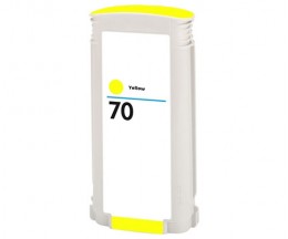 Tinteiro Compativel HP 70 Amarelo 130ml