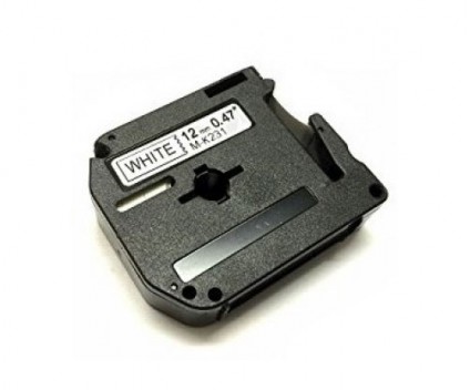 Fita Compativel Brother MK231SBZ 12mm x 8m Laminada