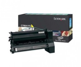 Toner Original Lexmark C780A1YG Amarelo ~ 6.000 Paginas