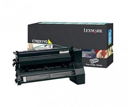 Toner Original Lexmark C782X1YG Amarelo ~ 15.000 Paginas