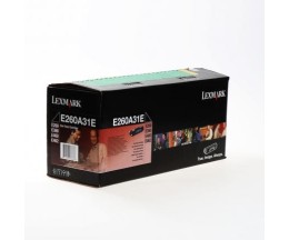 Toner Original Lexmark E260A31E Preto ~ 3.500 Paginas