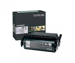 Toner Original Lexmark 12A5840 Preto ~ 10.000 Paginas