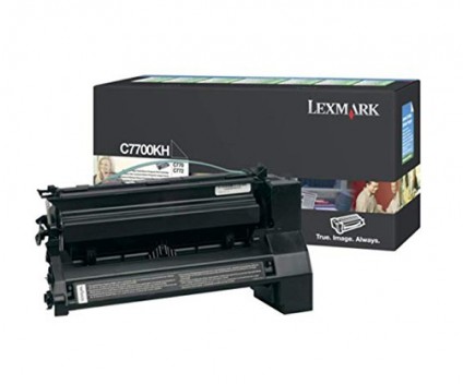 Toner Original Lexmark C7700KH Preto ~ 10.000 Paginas