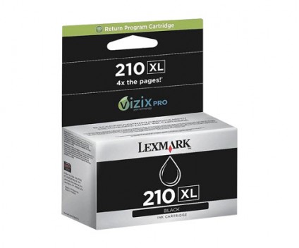 Tinteiro Original Lexmark 210 XL Preto ~ 2.500 Paginas