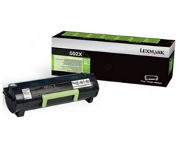 Toner Original Lexmark 502X Preto ~ 10.000 Paginas