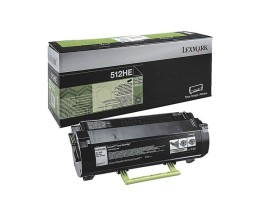 Toner Original Lexmark 512HE Preto ~ 5.000 Paginas