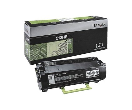 Toner Original Lexmark 512HE Preto ~ 5.000 Paginas