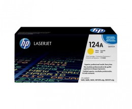 Toner Original HP 124A Amarelo ~ 2.000 Paginas