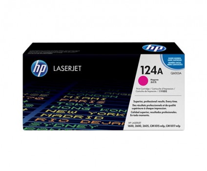 Toner Original HP 124A Magenta ~ 2.000 Paginas