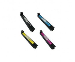 4 Toners Compatíveis, HP 823A / 824A Preto + Cor ~ 20.000 / 21.000 Paginas