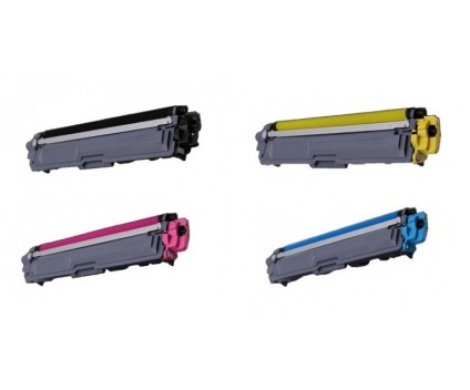 4 Toners Compativeis, Brother TN-243 / TN-247 Preto + Cor ~ 3.000 / 2.300 Paginas