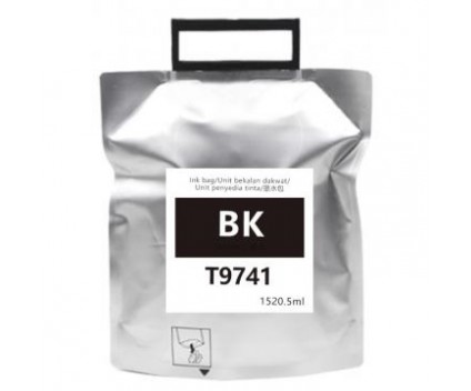 Tinteiro Compativel Epson T9741 Preto 1520.5ml