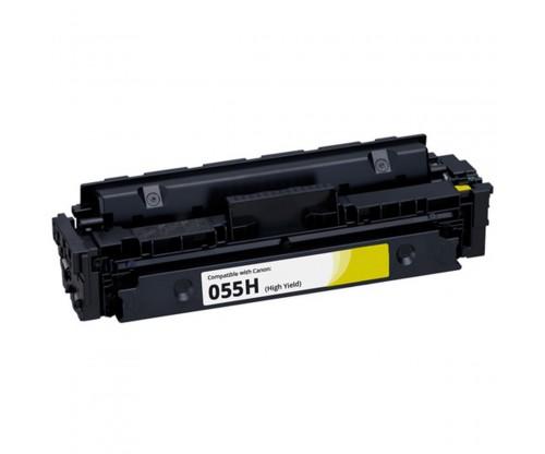 Toner Compativel Canon 055H Amarelo ~ 5.900 Paginas