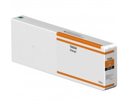Tinteiro Compativel Epson T804A Laranja 700ml