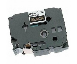 Fita Compativel Brother TZE354 24mm x 8m Laminada