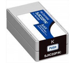 Tinteiro Compativel Epson SJIC22P / K Preto 33ml