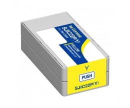 Tinteiro Compativel Epson SJIC22P / Y Amarelo 32.5ml