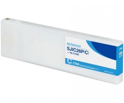 Tinteiro Compativel Epson SJIC26 Cyan 295ml