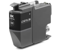 Tinteiro Compativel Brother LC-421XLBK Preto ~ 500 Paginas