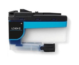 Tinteiro Compativel Brother LC-424C Cyan ~ 750 Paginas